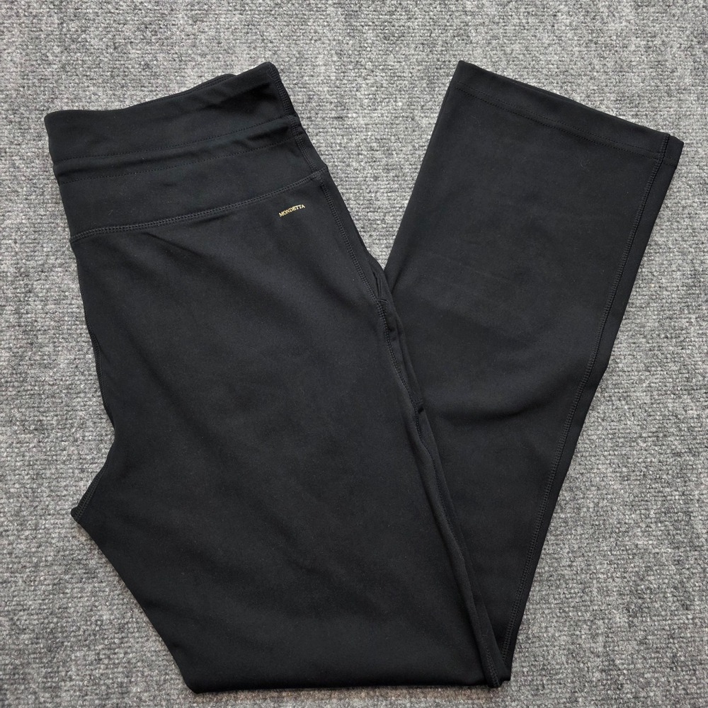 Mondetta Performance Luxury Black Activewear Pants Women Large Drawstring Pocket